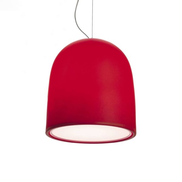 Modo Luce Campanone suspension Ø 33 cm rouge Modo Luce