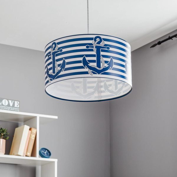 Maco Design Suspension maritime Ahoi avec motif d’ancre Maco Design