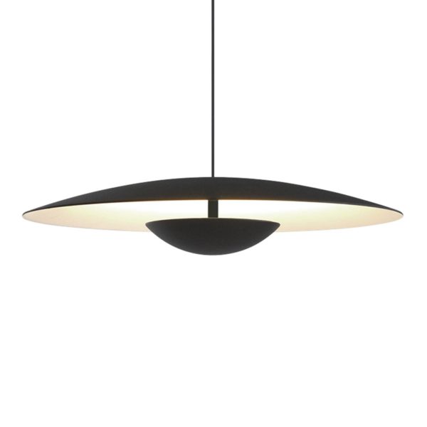 MARSET Ginger LED Suspension, Triac Ø32cm noir/blanc Marset