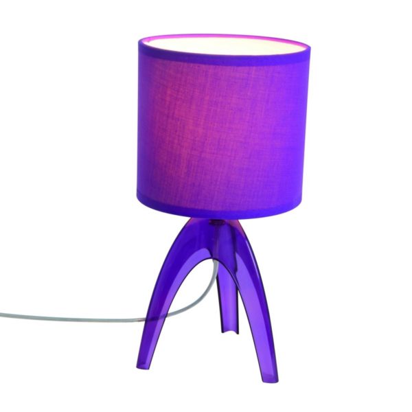 Näve Lampe à poser tendance Ufolino violette Näve