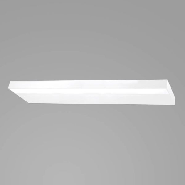 Pujol Iluminación Applique salle de bain LED Prim IP20 120 cm, blanc Pujol Iluminación