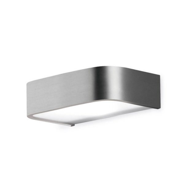 Pujol Iluminación Applique de salle de bain Arcos LED, 15 cm nickel Pujol Iluminación