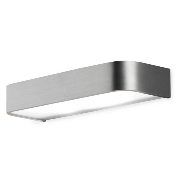 Pujol Iluminación Applique de salle de bain Arcos LED, 30 cm nickel Pujol Iluminación