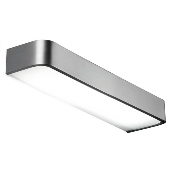 Pujol Iluminación Applique de salle de bain Arcos LED, 60 cm nickel Pujol Iluminación