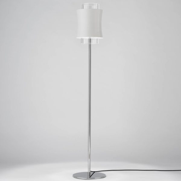 Prandina Fez F1 lampadaire blanc mat Prandina