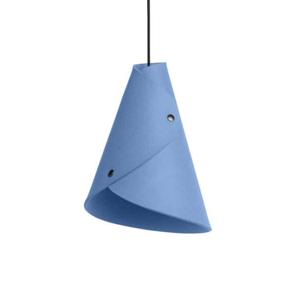 Almut von Wildheim ALMUT 0314 suspension arquée, 1 lampe, bleu pastel Almut von Wildheim