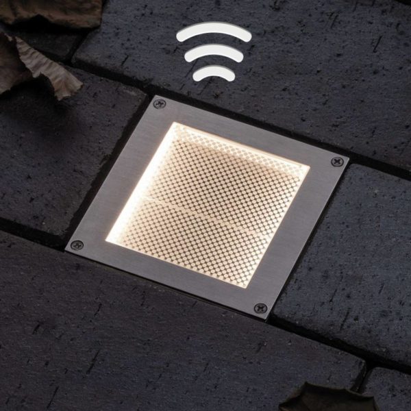 Paulmann spot encastré solaire LED Aron 10×10 cm Paulmann