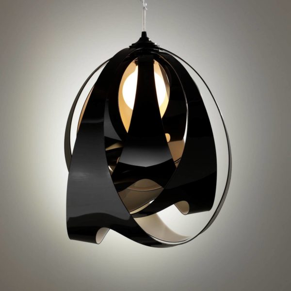 Slamp Goccia di Luce – suspension noire Slamp