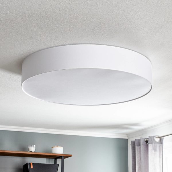 TK Lighting Plafonnier Rondo, blanc Ø 80 cm TK Lighting