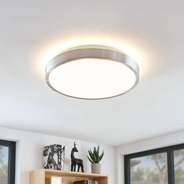 Lindby Emelie plafonnier LED, rond, 42 cm LINDBY