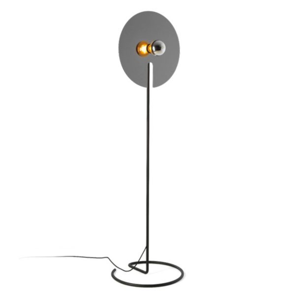 Wever & Ducré Lighting WEVER & DUCRÉ Mirro lampadaire 2.0 noir/chromé Wever & Ducré Lighting