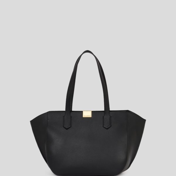 Karl Lagerfeld, Sac Cabas K/forever, Femme, Noir/Or, Taille: X00 Karl Lagerfeld